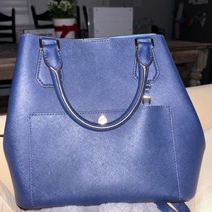 Blue michael kors bag